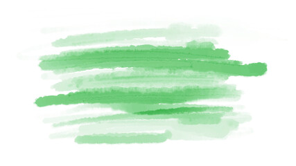 緑の手描き素材　水彩　抽象画　背景素材　テクスチャ