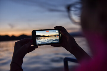 Panorama at Skadar lake
