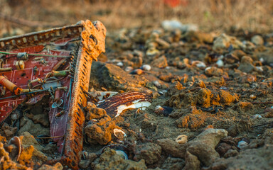 Strange electronic objects found on the beach