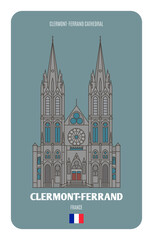 Clermont-Ferrand Cathedral, France