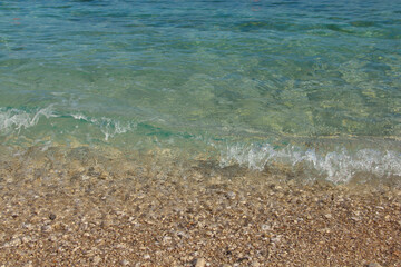 Turquoise water Croatia Brac island