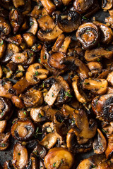 Homemade Healthy Sauteed Mushrooms