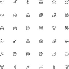 icon vector icon set such as: seasoning, beater, warm, fungus, everyday, circle, hand, abstract, blend, water, card, carbohydrate, poultry, cask, bubble, vegan, champignon, boletus, aromatic, fruity
