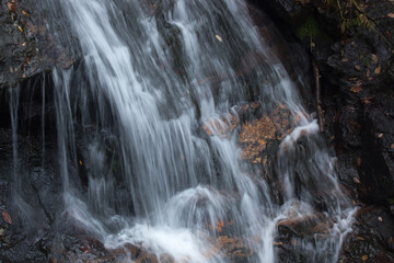 Cascading stream in nature