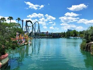 View of River in Orlando - obrazy, fototapety, plakaty
