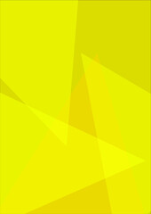 Abstract yellow background. Yellow vector illustration.