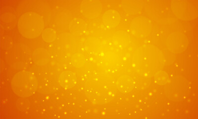 Abstract orange bokeh background  © natrot