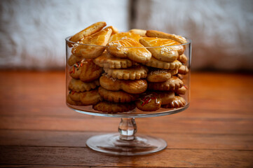 cookies on a plate