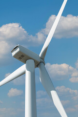 Close up of the turbines of a windmill © Michael O'Neill