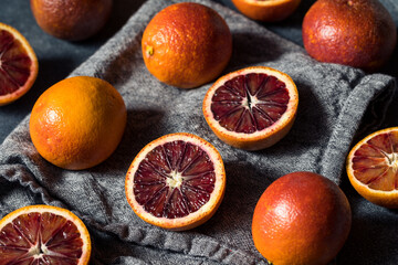 Raw Red Organic Blood Oranges