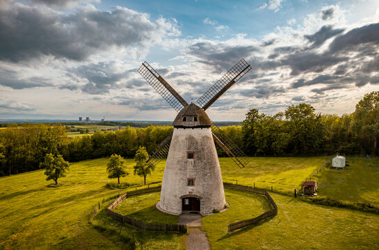 Alte Windm&uuml;hle in Beckum - M&uuml;nsterland