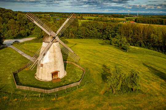 Alte Windm&uuml;hle in Beckum - M&uuml;nsterland