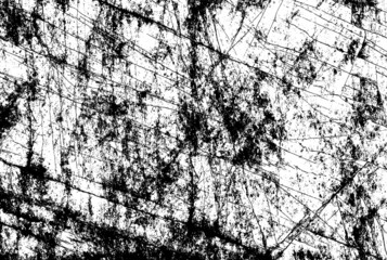 Rough black and white texture vector. Distressed overlay texture. Grunge background. Abstract textured effect. Vector Illustration. Black isolated on white background. EPS10