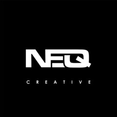 NEQ Letter Initial Logo Design Template Vector Illustration