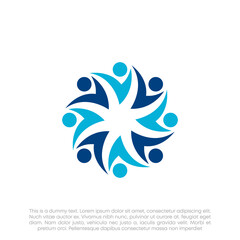 Human Resources Consulting Company, Global Community Logo	
