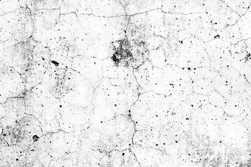 Fototapeta premium Texture of a concrete wall with cracks and scratches which can be used as a background