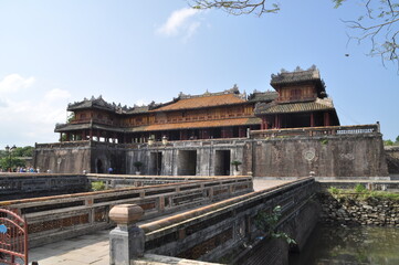 The Imperial City in the citadel of Hué, Vietnam