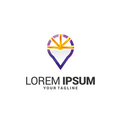 Modern logo template. Vector illustration