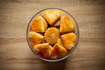 heart shaped cookies