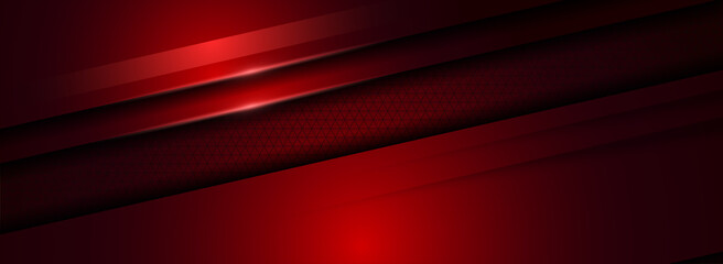 Modern Futuristic Red Background Design.