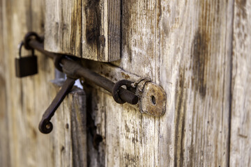 Door lock and chain