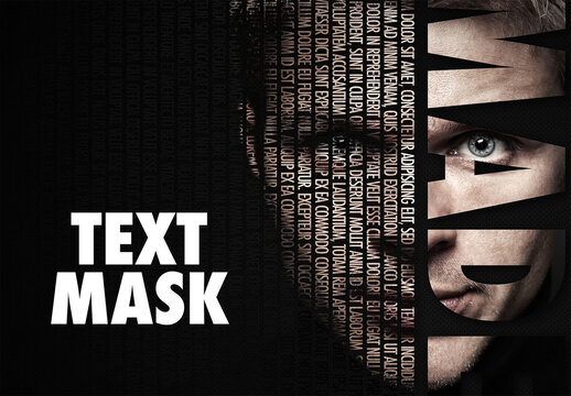 Text Overlay Mask Effect