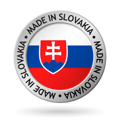 vector made in slovakia sign
