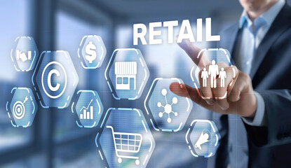 Online retail business. Marketing on social media network platform