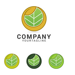 Creative Nature Farm Logo Design Template