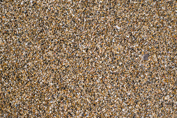 each, Background of pebbles