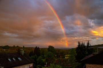 Rainbow over Bombachtal - Germany