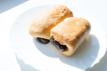 pancakes with jam