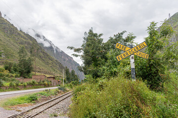 railway in the mountains