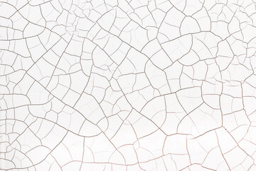 Cracked abstract white background