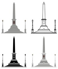 Famous Obelisk in Belo Horizonte, Brazil © Leandro