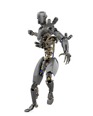 super robot will punch you