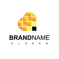 Pixel Pencil Logo Design Template