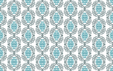 Ornament Indian tribal seamless pattern design. Ikat Aztec fabric carpet mandala ornament native boho chevron textile decoration patterns. Geometric carpet African American pattern vector illustration
