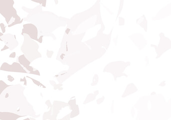 Terrazzo modern abstract template. Pink and grey