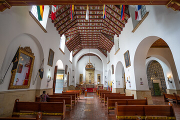 Veracruz church in Bogota, Colombia