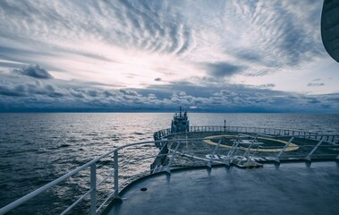 sea views from ship 