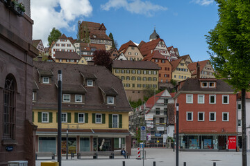 sightseeing in black forest many half timber houses