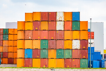 cargo containers used for shipping
