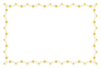 金色　フレーム