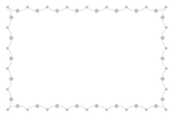 銀色　フレーム