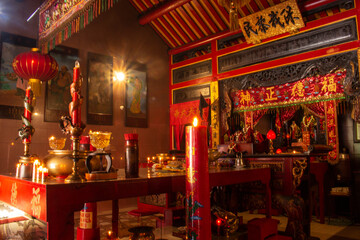 chinese temple, klenteng in Indonesia