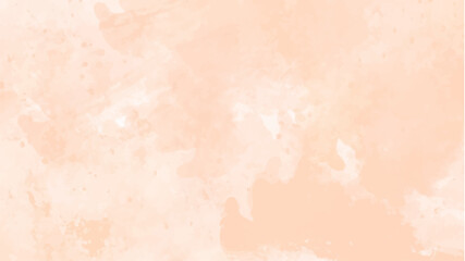 Orange watercolor background for textures backgrounds and web banners design