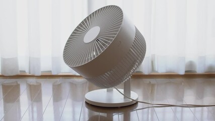 Air circulator by the window