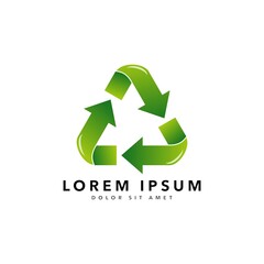 Recycle Logo Template vector	