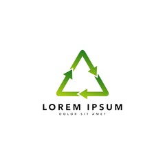 Recycle Logo Template vector	